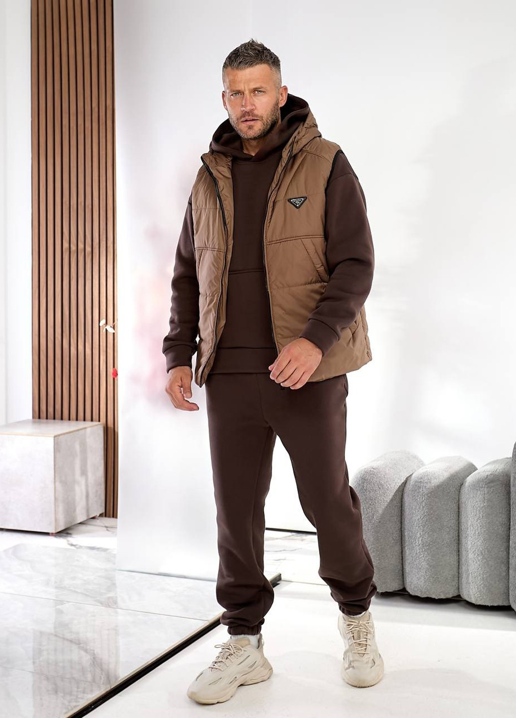 Костюм (жилет, худи, брюки) No Brand (365960055)