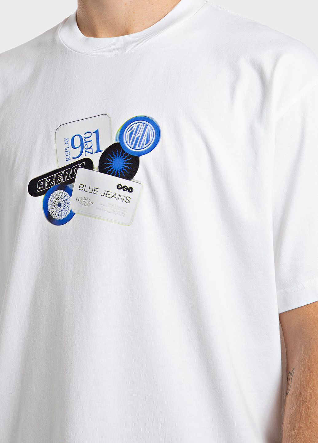 Біла футболка Replay