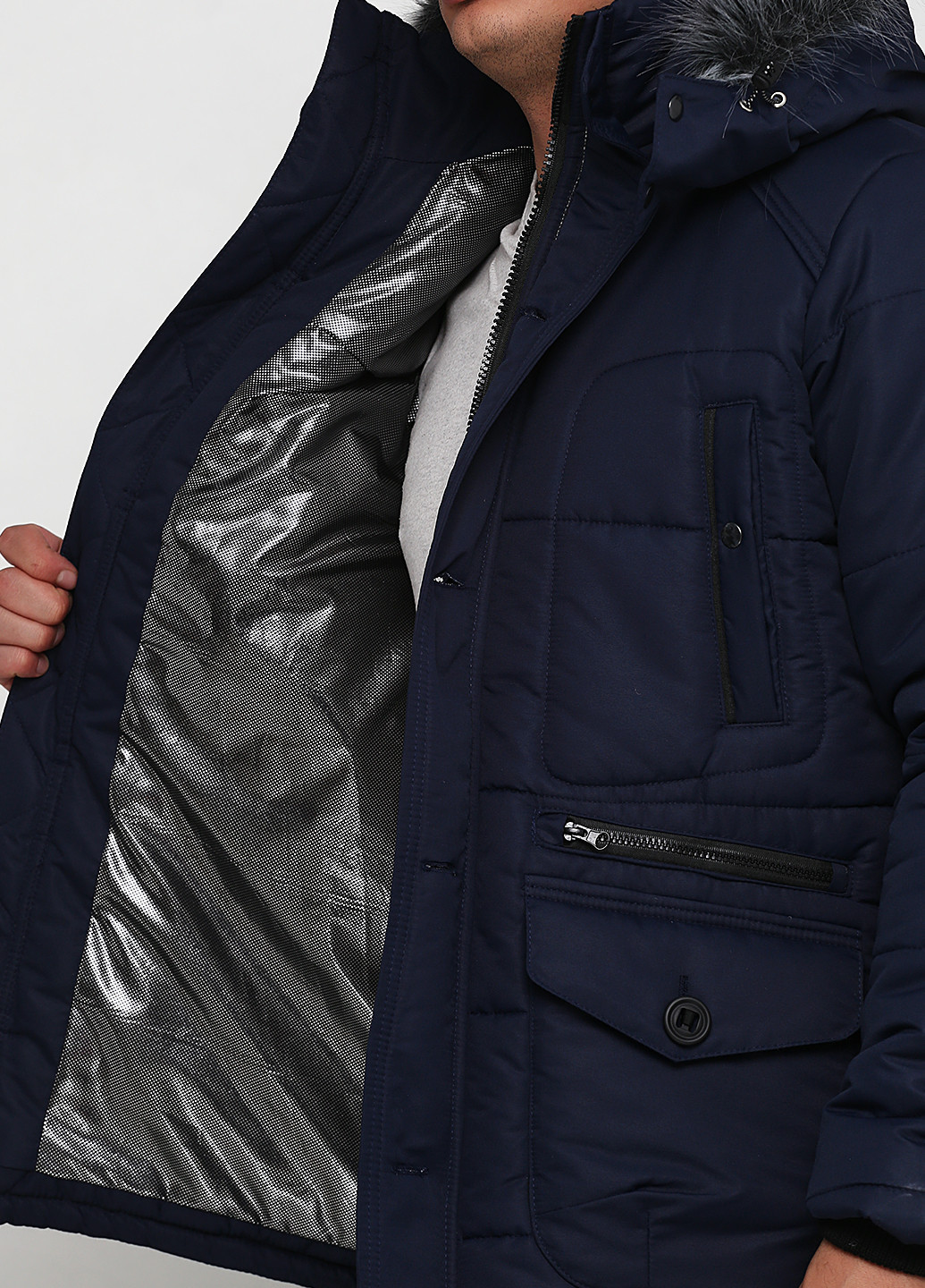 Темно-синяя зимняя куртка Bondi