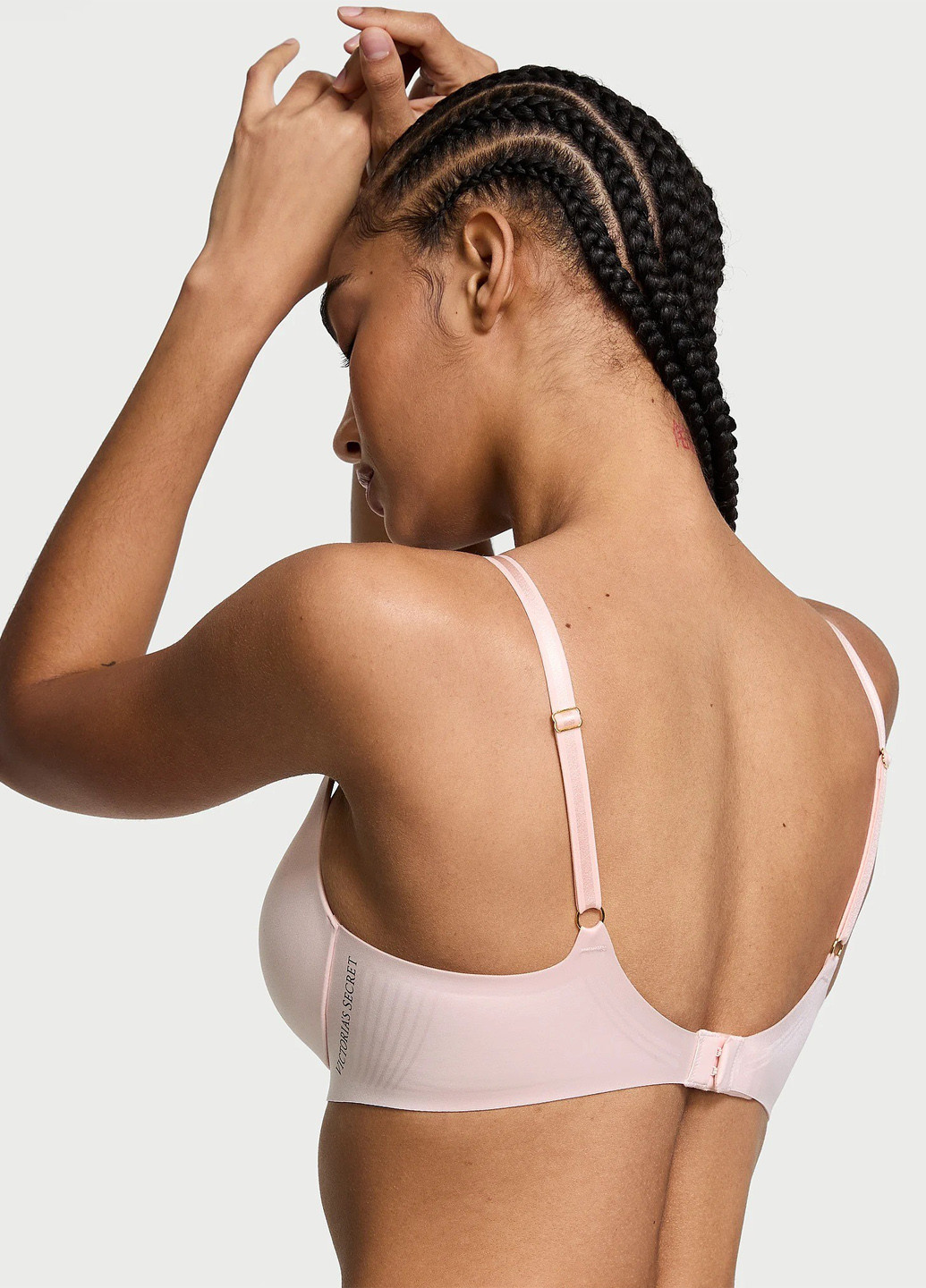 Рожевий демісезонний комплект (бюстгальтер, трусики) Victoria's Secret