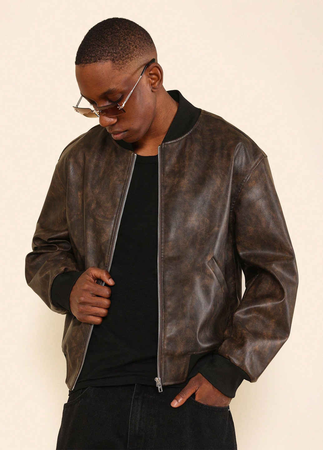 Бомбер SHEIN на блискавці (339133106)