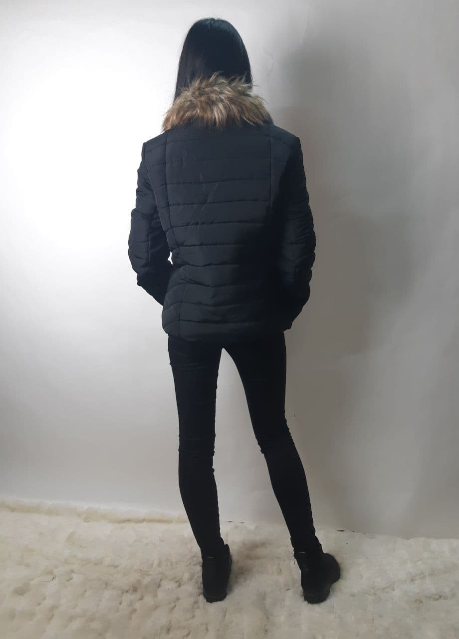 Черная демисезонная куртка Kookai
