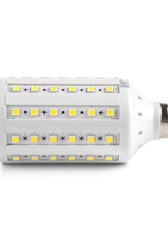 Лампа светодиодная E27 LED 12W 72 pcs CW T62-CORN SMD 5050 Brille (253965427)