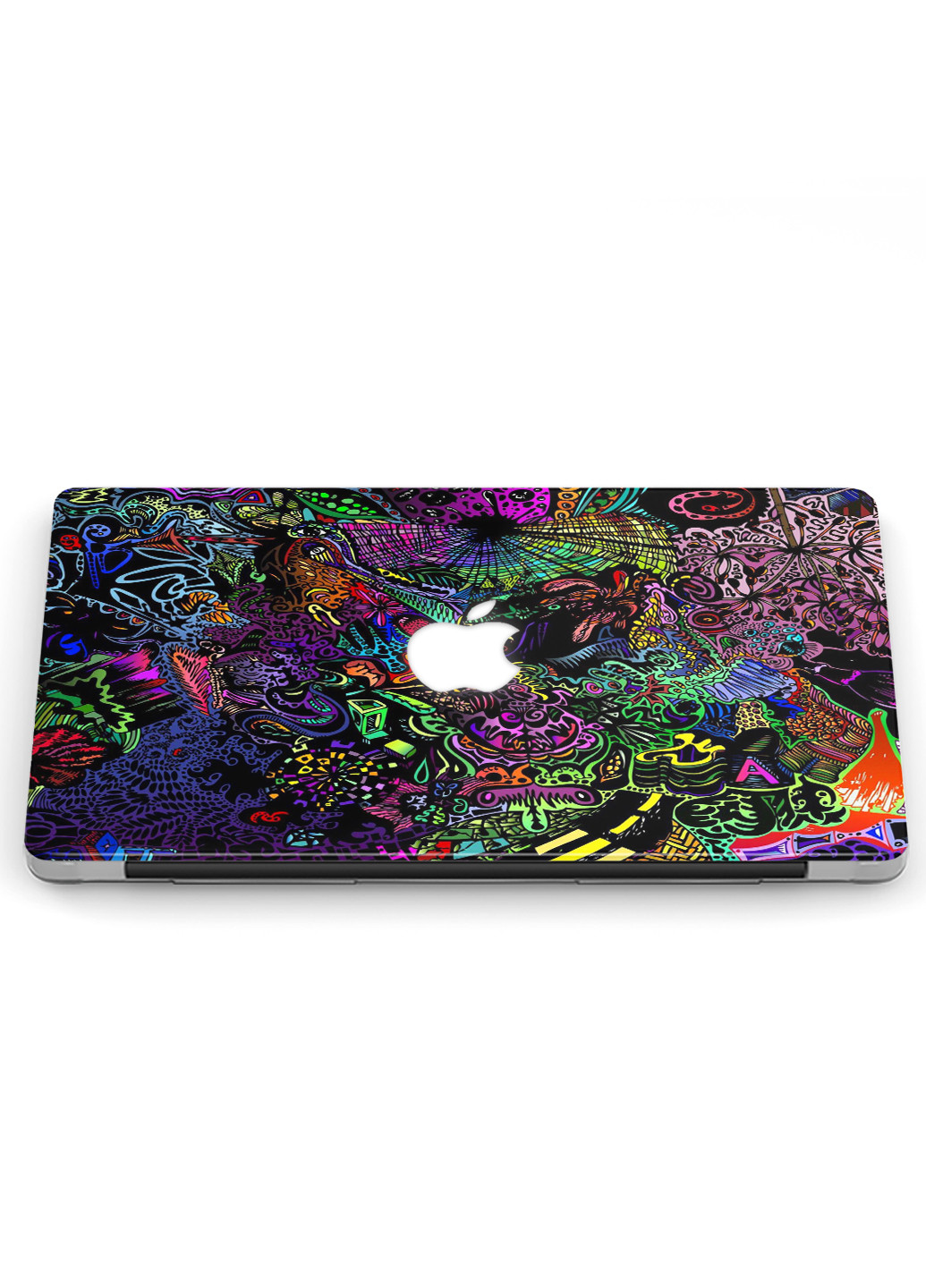 Чехол пластиковый для Apple MacBook Air 13 A1466 / A1369 Абстракция Психоделик (Abstraction Psychedelic) (6351-2710) MobiPrint (219123842)