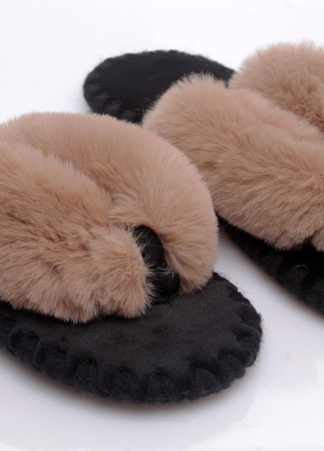 Бежевые тапочки Family Story