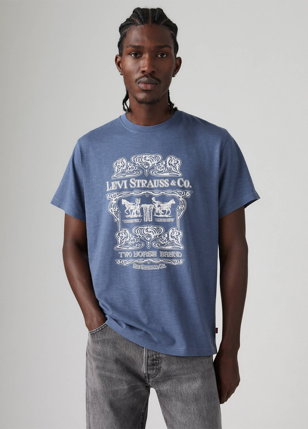 Синя футболка Levi's