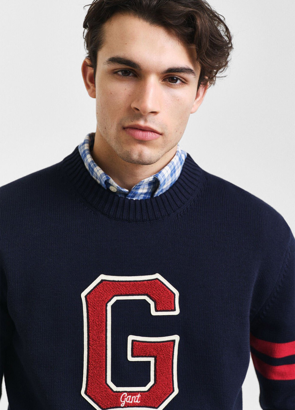 Синий демисезонный джемпер джемпер Gant