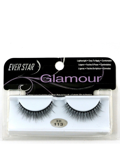 Ресницы накладные Ever Star Glamour 3D AVENIR Cosmetics (250061083)