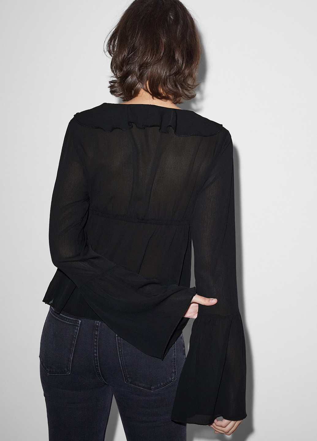 Чёрная блуза C&A