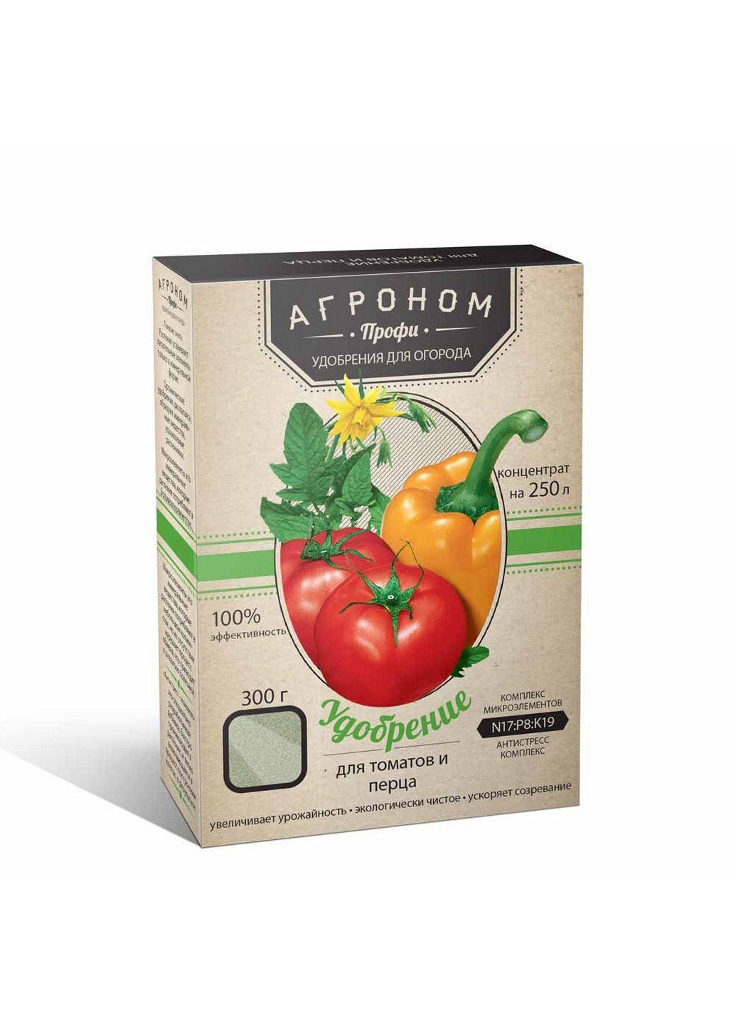 Удобрение для томатов и перца Агроном Профи 300 г Kvitofor (215327223)