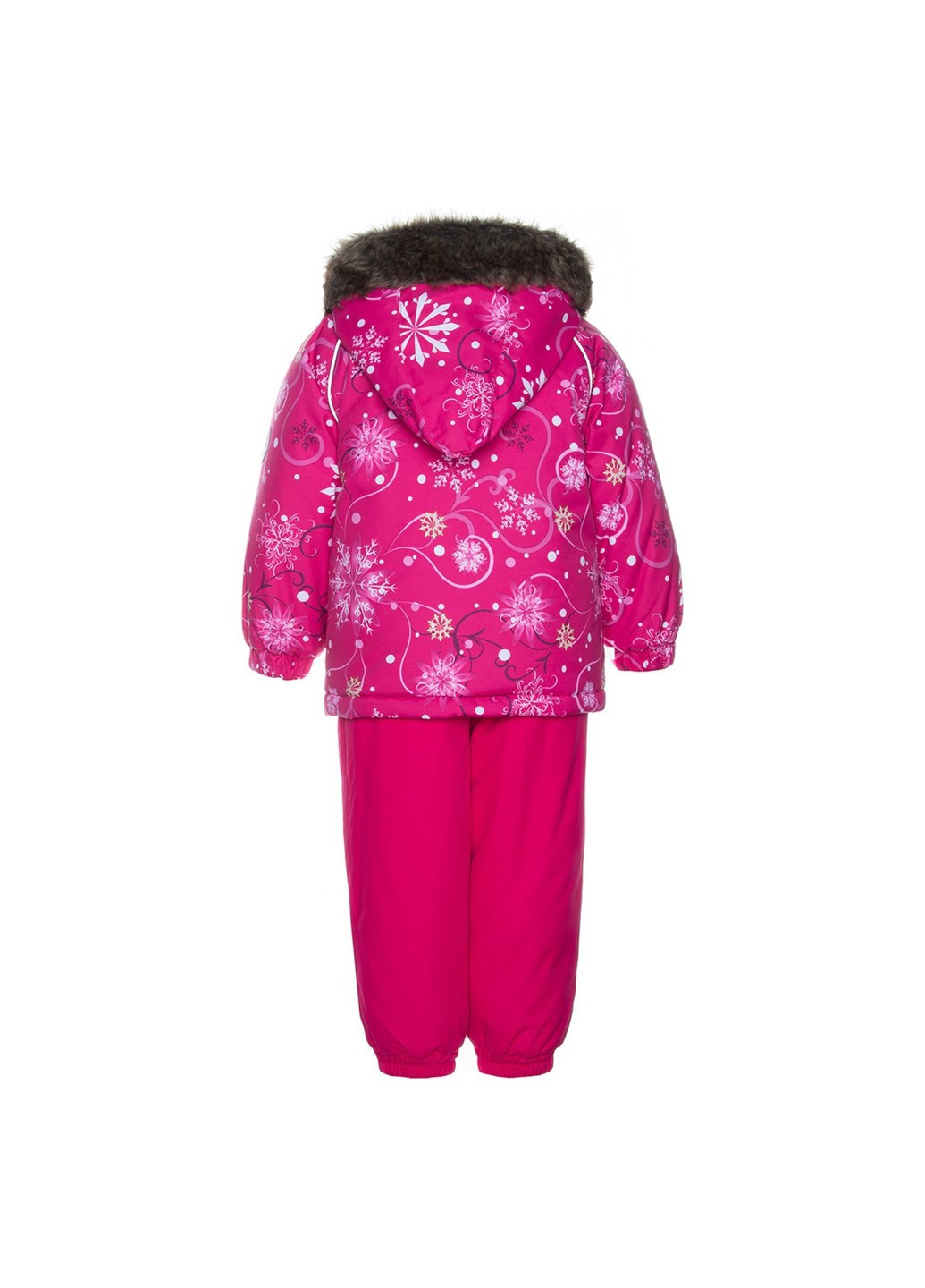 Фуксиновый зимний комплект зимний (куртка + полукомбинезон) avery Huppa