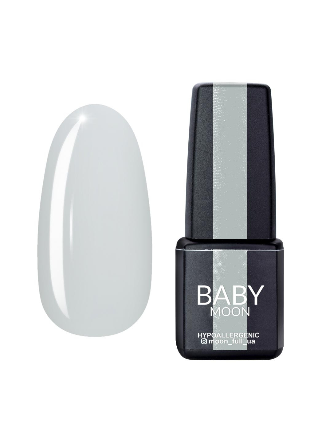Гель лак BABY Sensual Nude Gel polish, 6 мл №019 білий напівпрозорий Moon (251422643)
