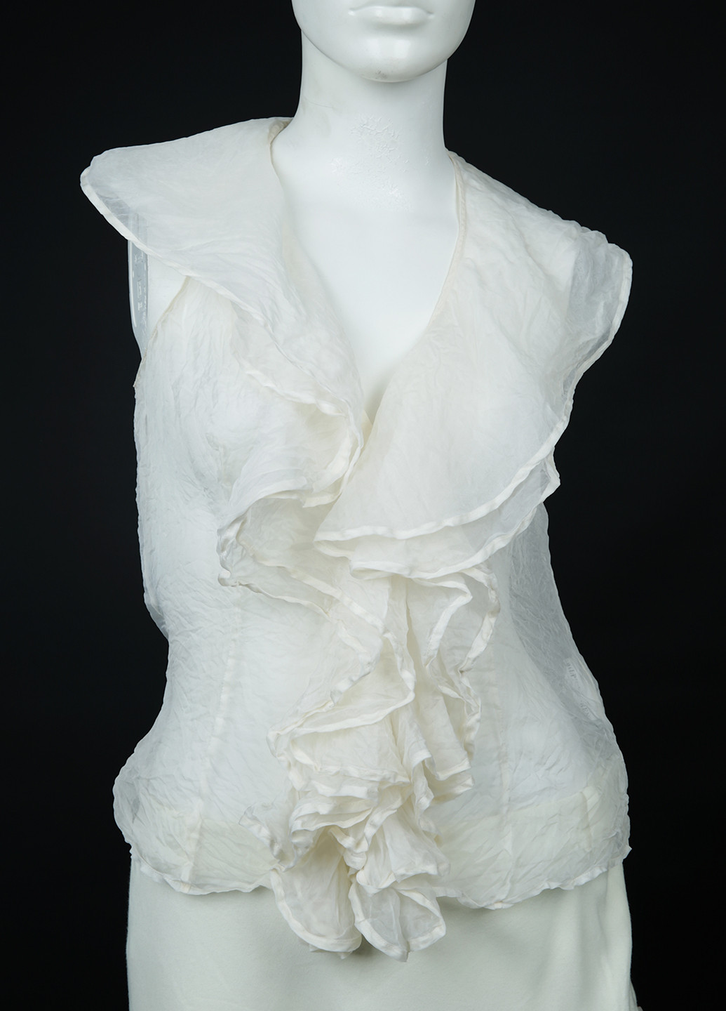 Кремовая летняя блуза Ralph Lauren