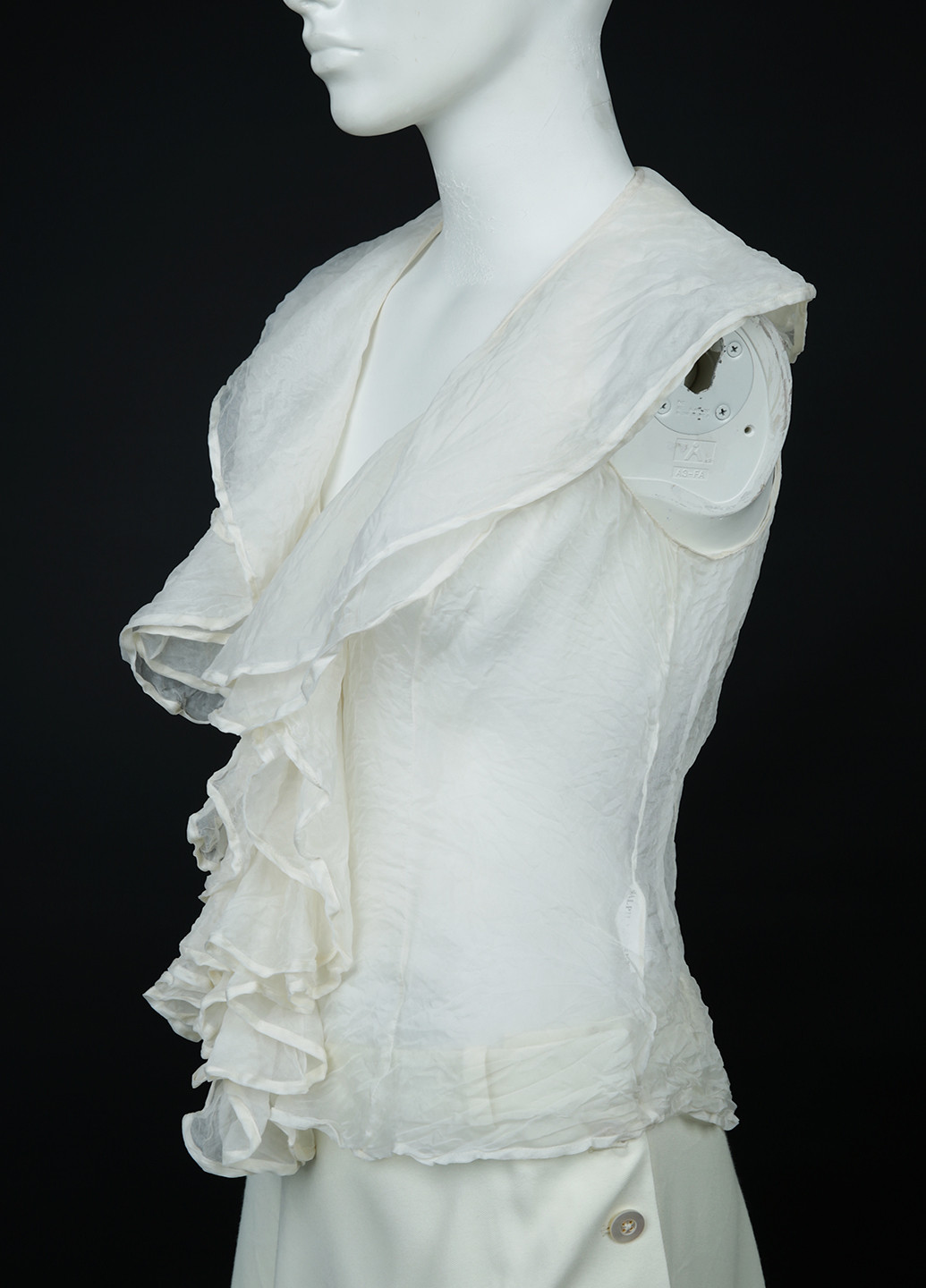 Кремовая летняя блуза Ralph Lauren