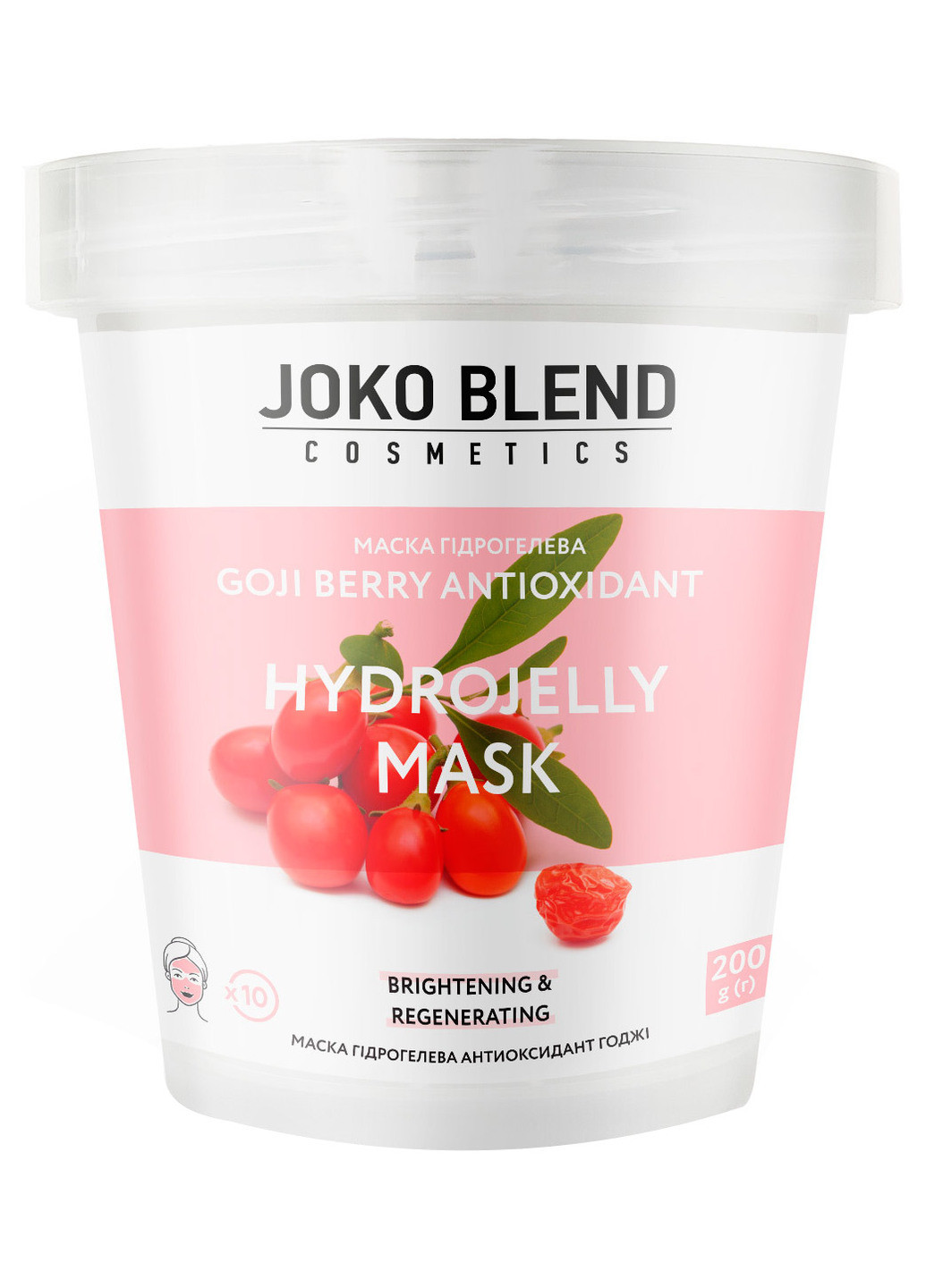 Маска гідрогелева для обличчя Goji Berry Antioxidan Hydrojelly Mask, 200 г Joko Blend (202415115)