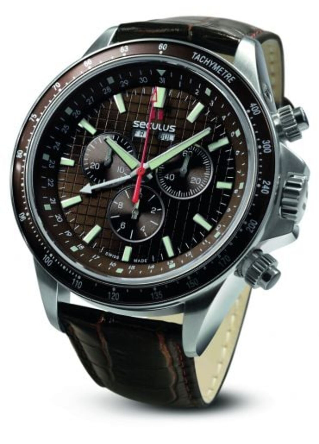 Часы наручные Seculus 9531.2.504 brown, ss, brown leather (250144146)