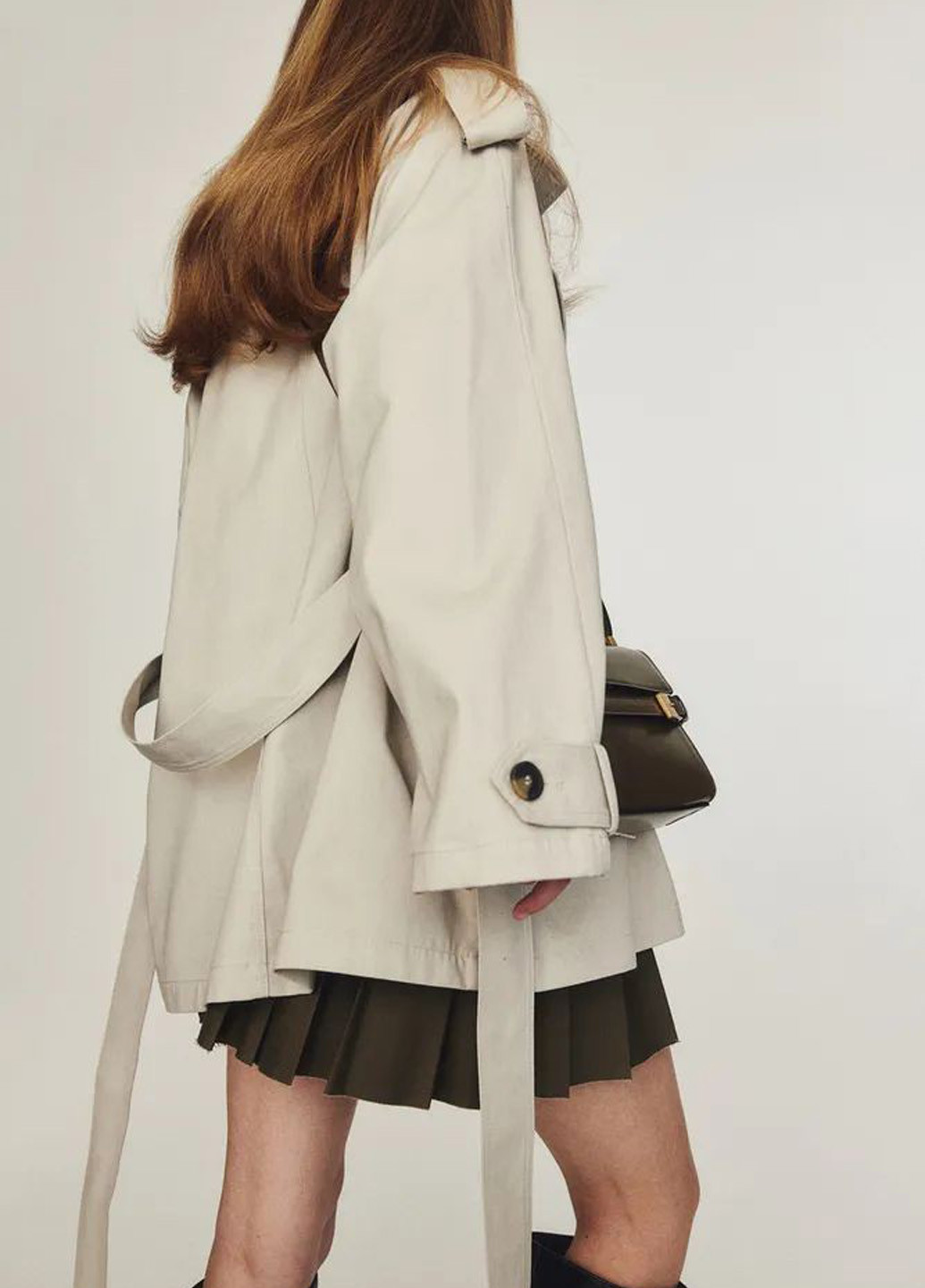 Плащ H&M тренчкот на гудзиках демісезон (364525198)