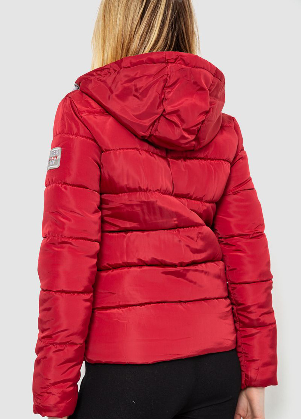 Темно-вишневая демисезонная куртка Ager