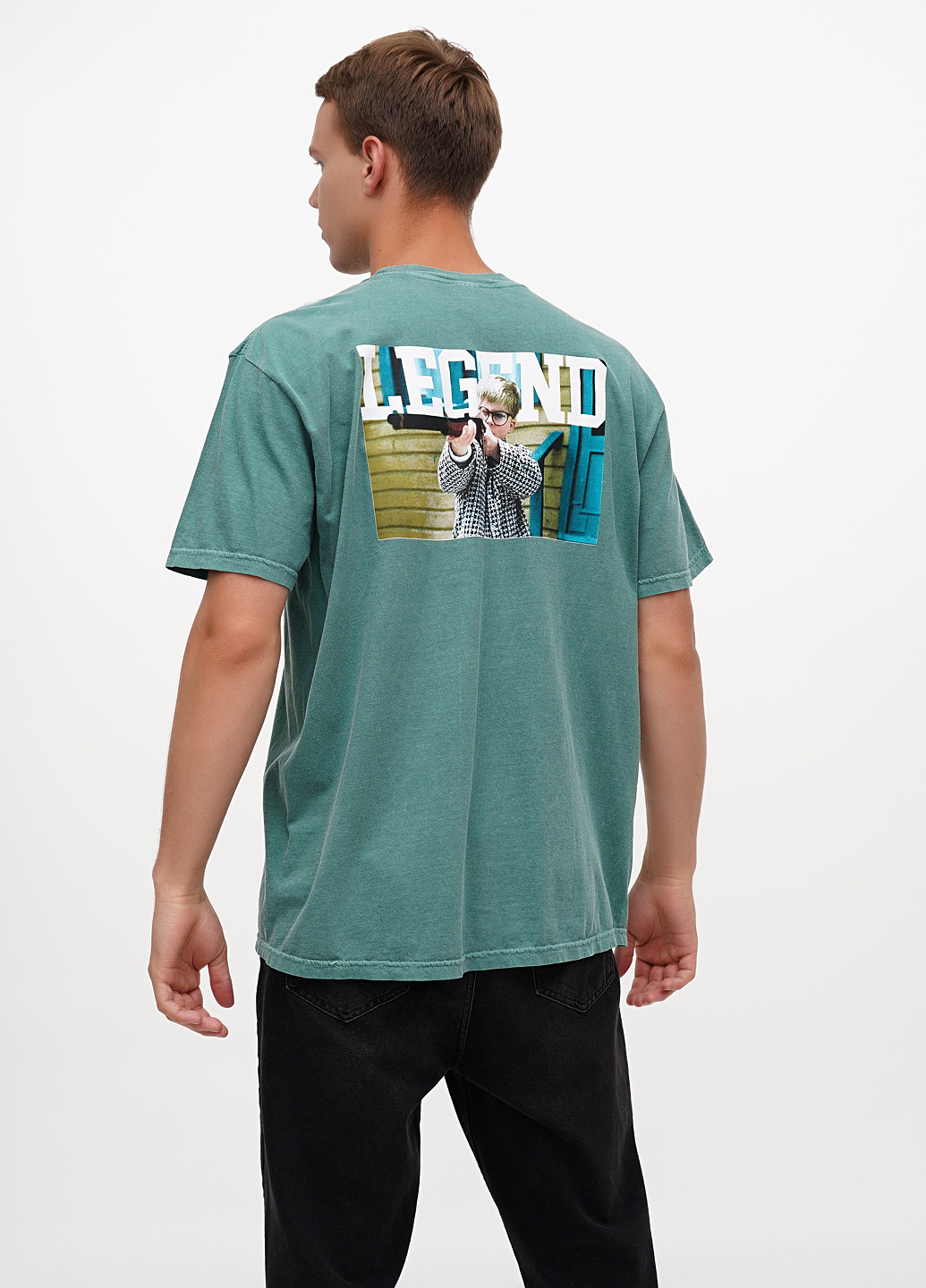 Зеленая футболка Comfort Colors