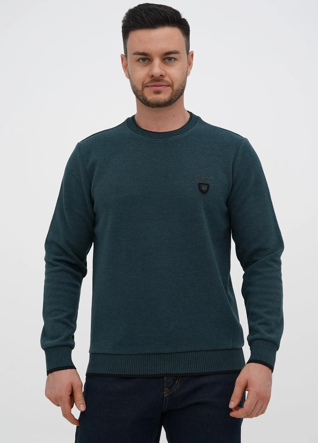 Зеленый демисезонный джемпер Trend Collection