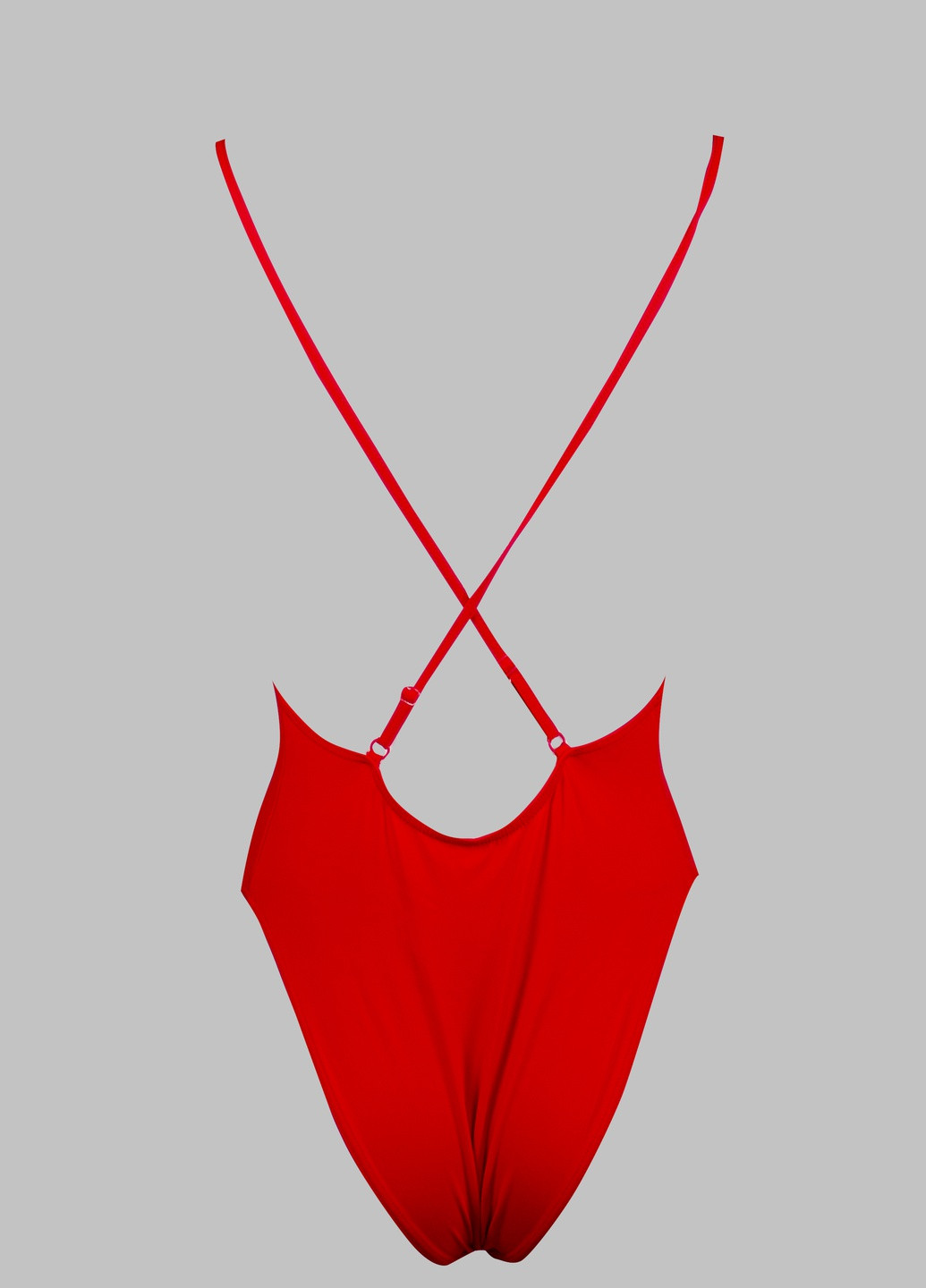 Червоний літній купальник Asos