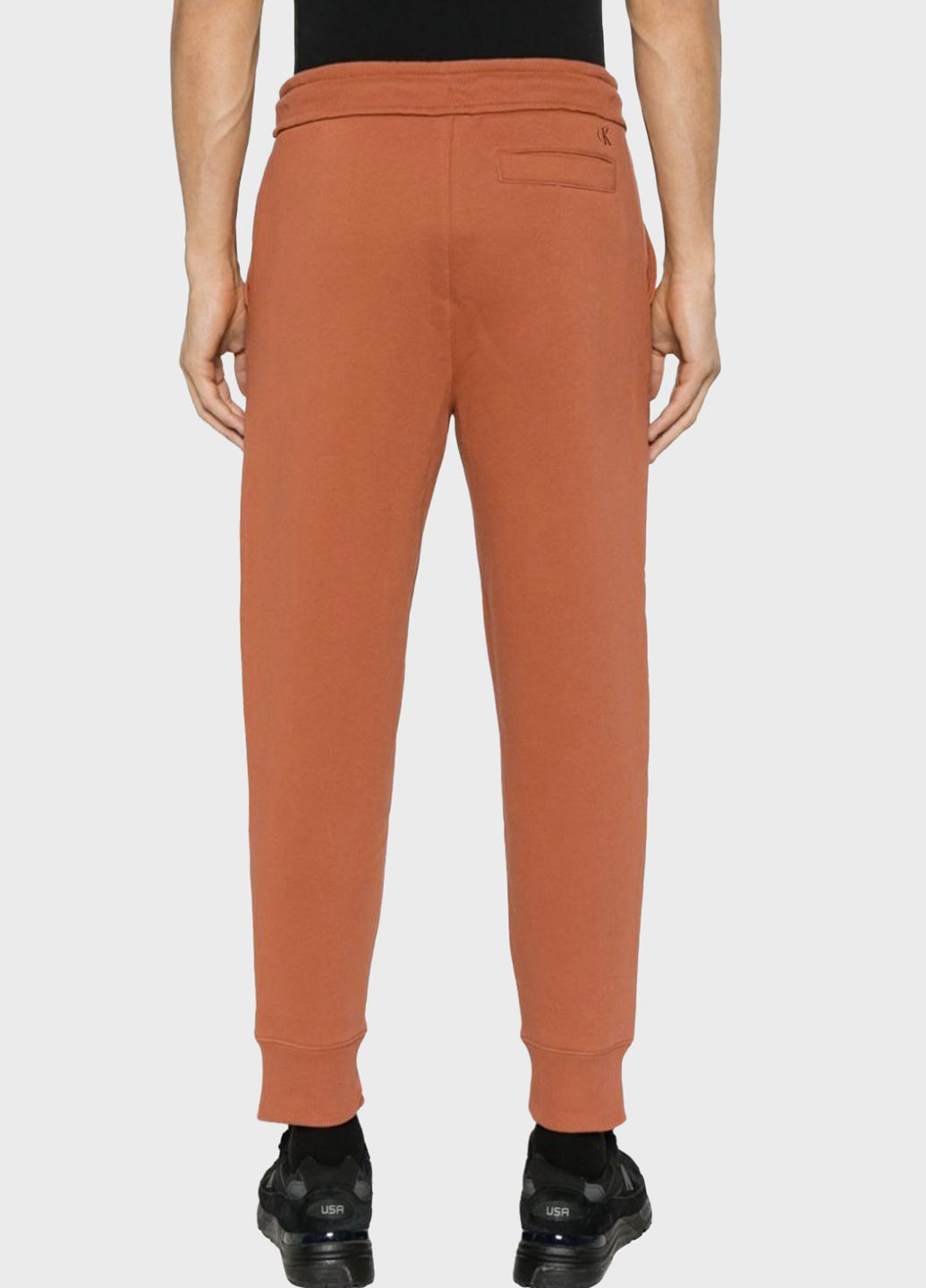 Светло-коричневые спортивные демисезонные джоггеры брюки Calvin Klein Jeans