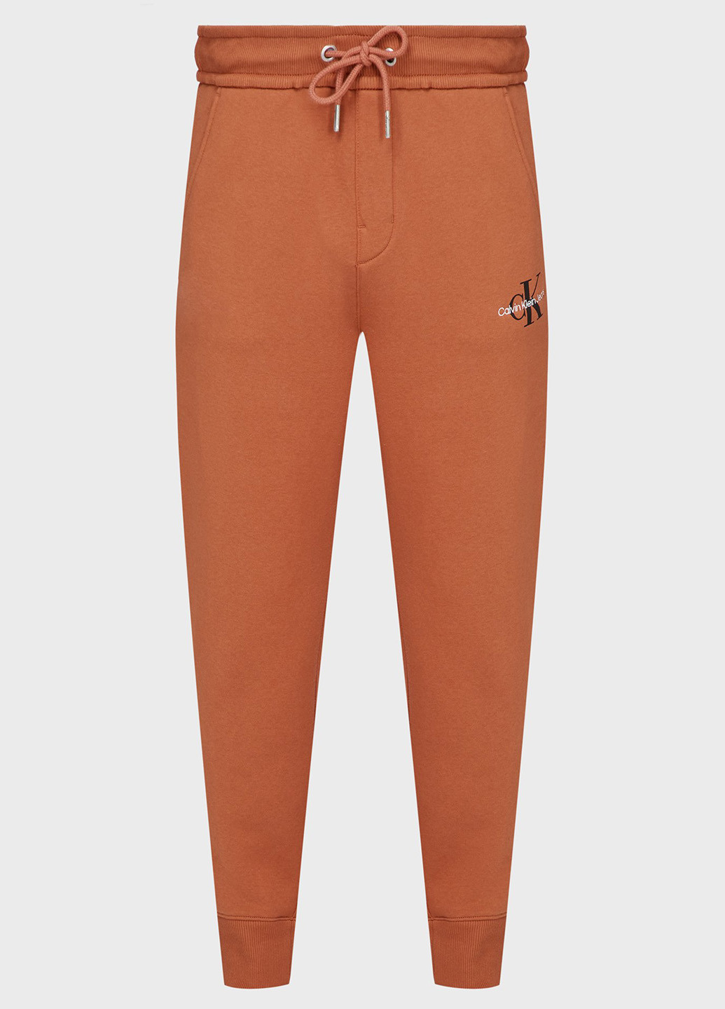 Светло-коричневые спортивные демисезонные джоггеры брюки Calvin Klein Jeans
