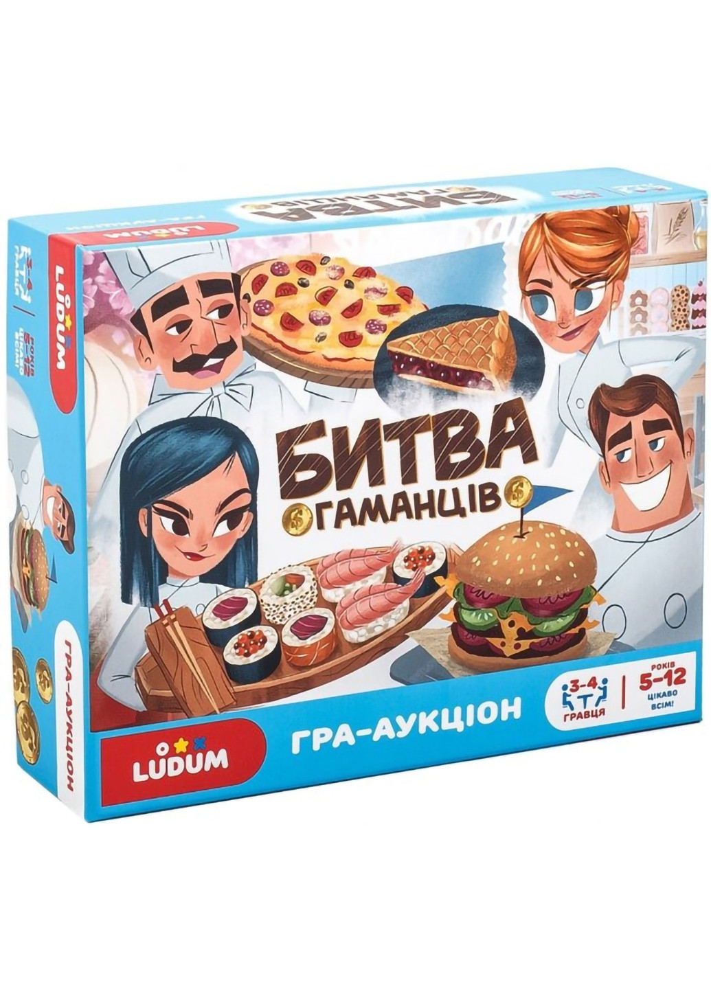 Дитяча настільна гра 25х20х7 см Ludum (254052257)