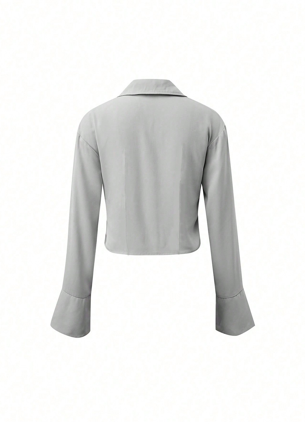 Світло-сіра блуза SHEIN