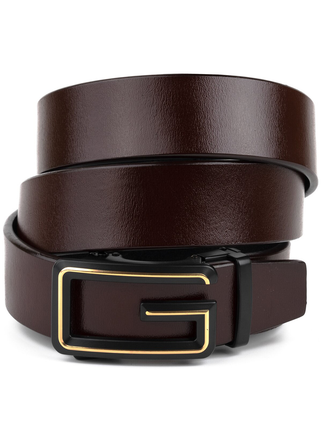 Мужской кожаный ремень 115х3,4 см Vintage (252413304)