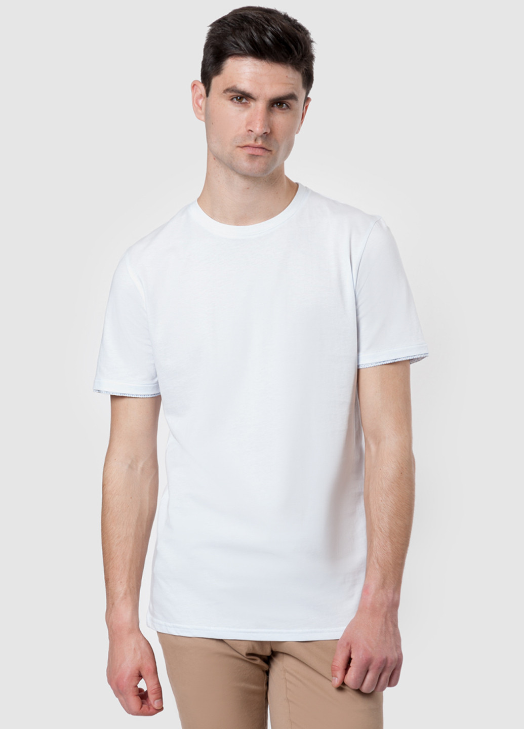 Біла футболка короткий рукав Arber