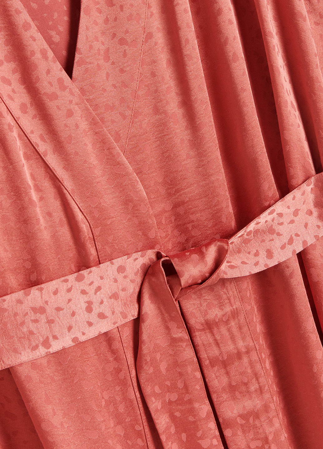 Рожева кежуал сукня на запах Reserved однотонна