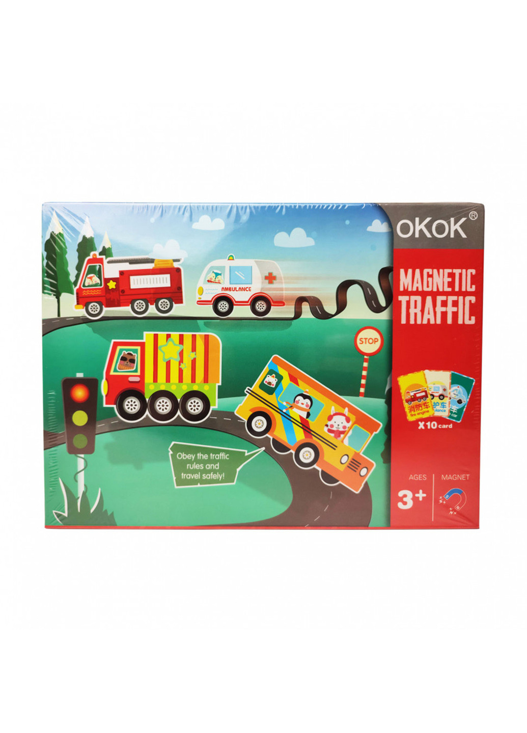 Дерев'яні іграшкові магнітні пазли 27х20х4 см oKoK CONCATENATE(D2," ",I2) (254052512)