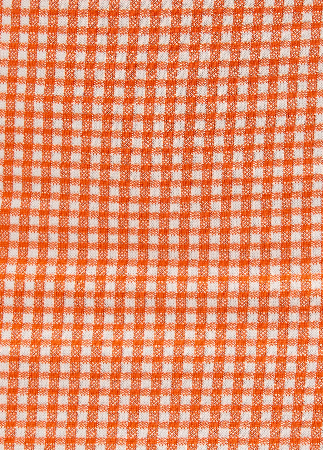 Оранжевая кэжуал в клетку юбка KOTON