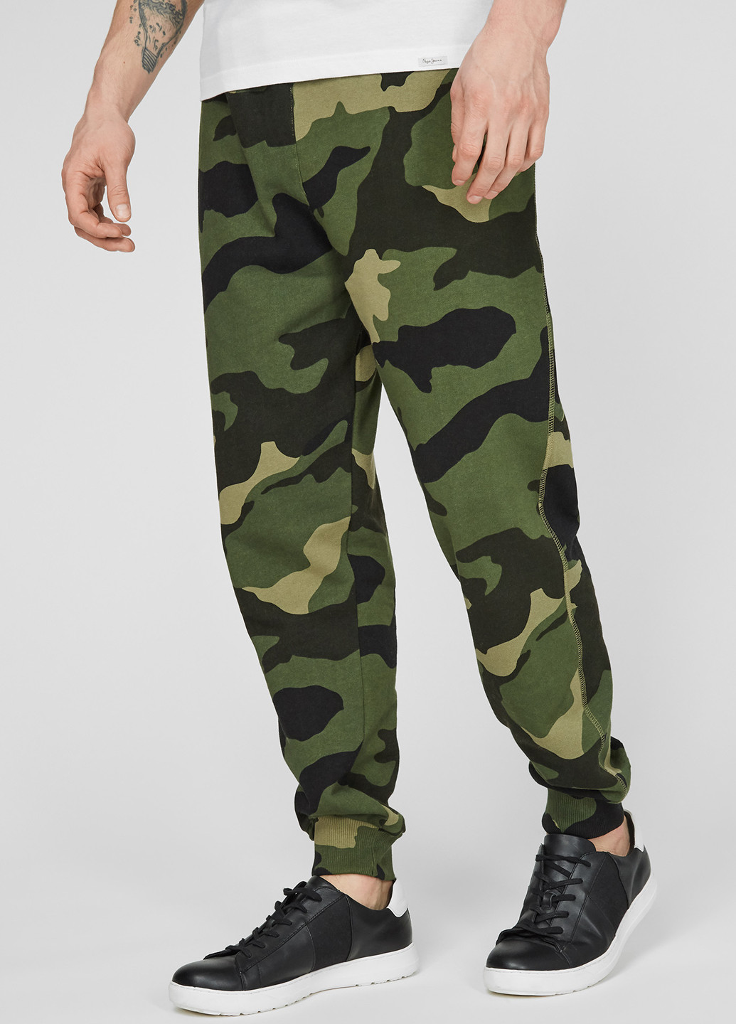Зеленые кэжуал демисезонные джоггеры брюки Pepe Jeans