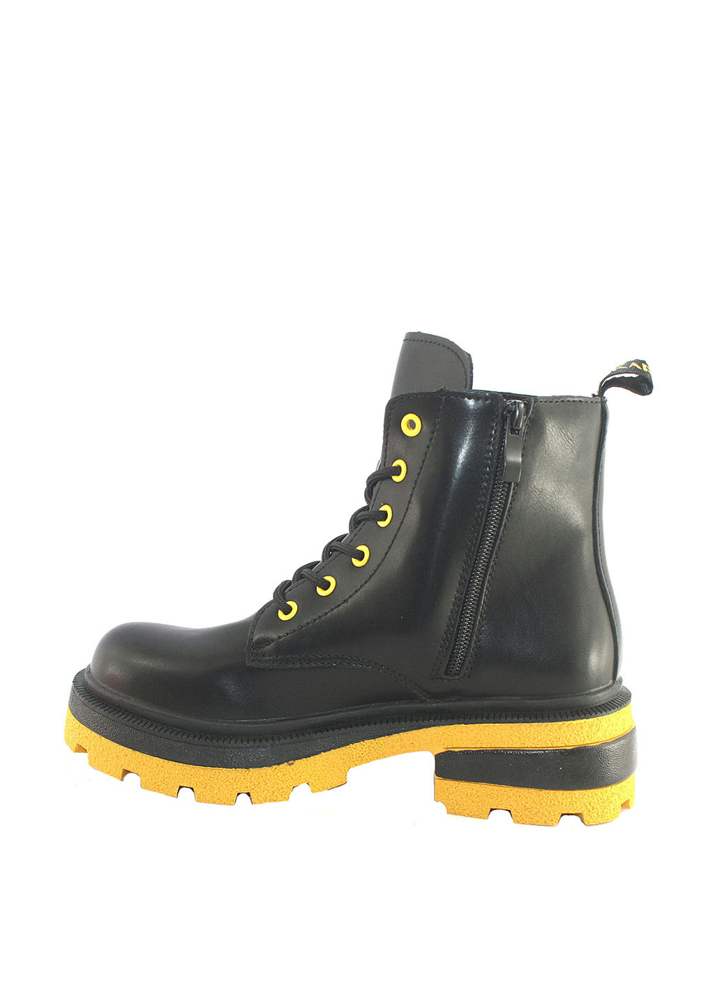 Осенние ботинки тимберленды No Brand на тракторной подошве, со шнуровкой из искусственной кожи