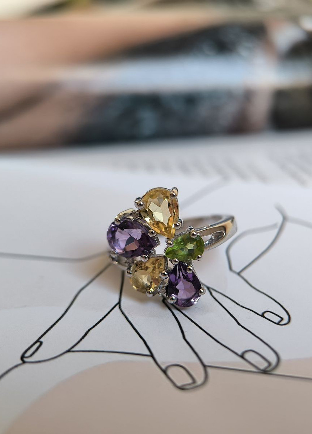 Каблучка Silver Flame (330000074)