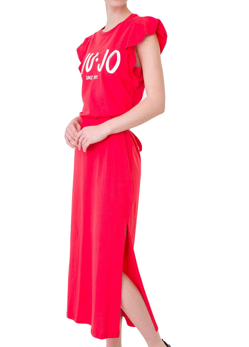 Червона кежуал плаття, сукня Liu Jo однотонна