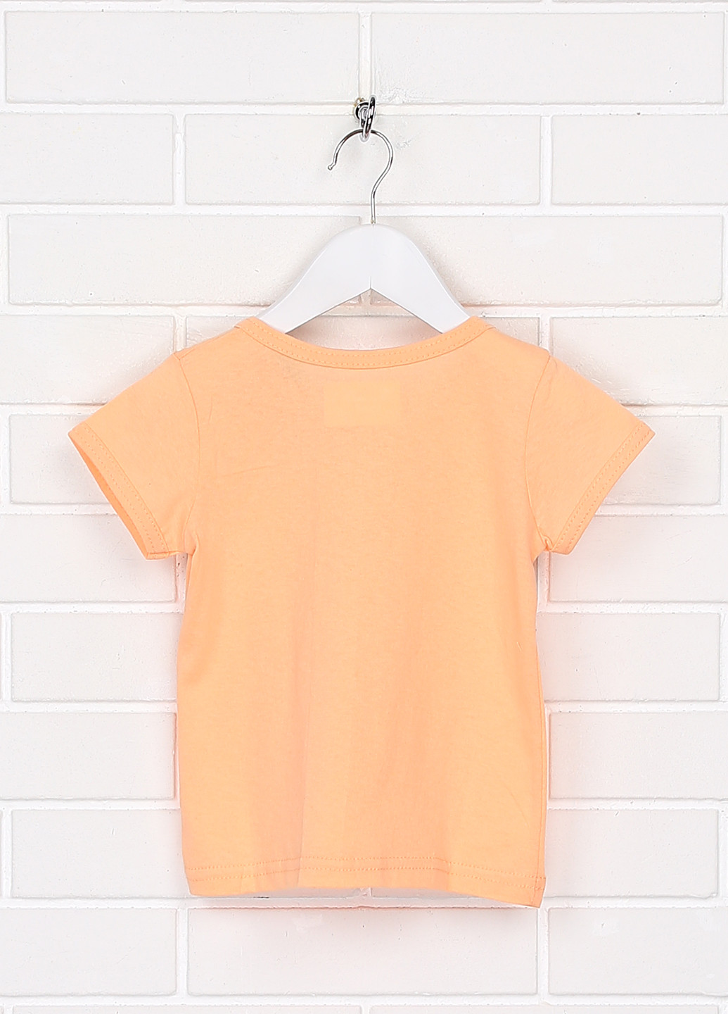 Светло-оранжевая летняя футболка Трикомир