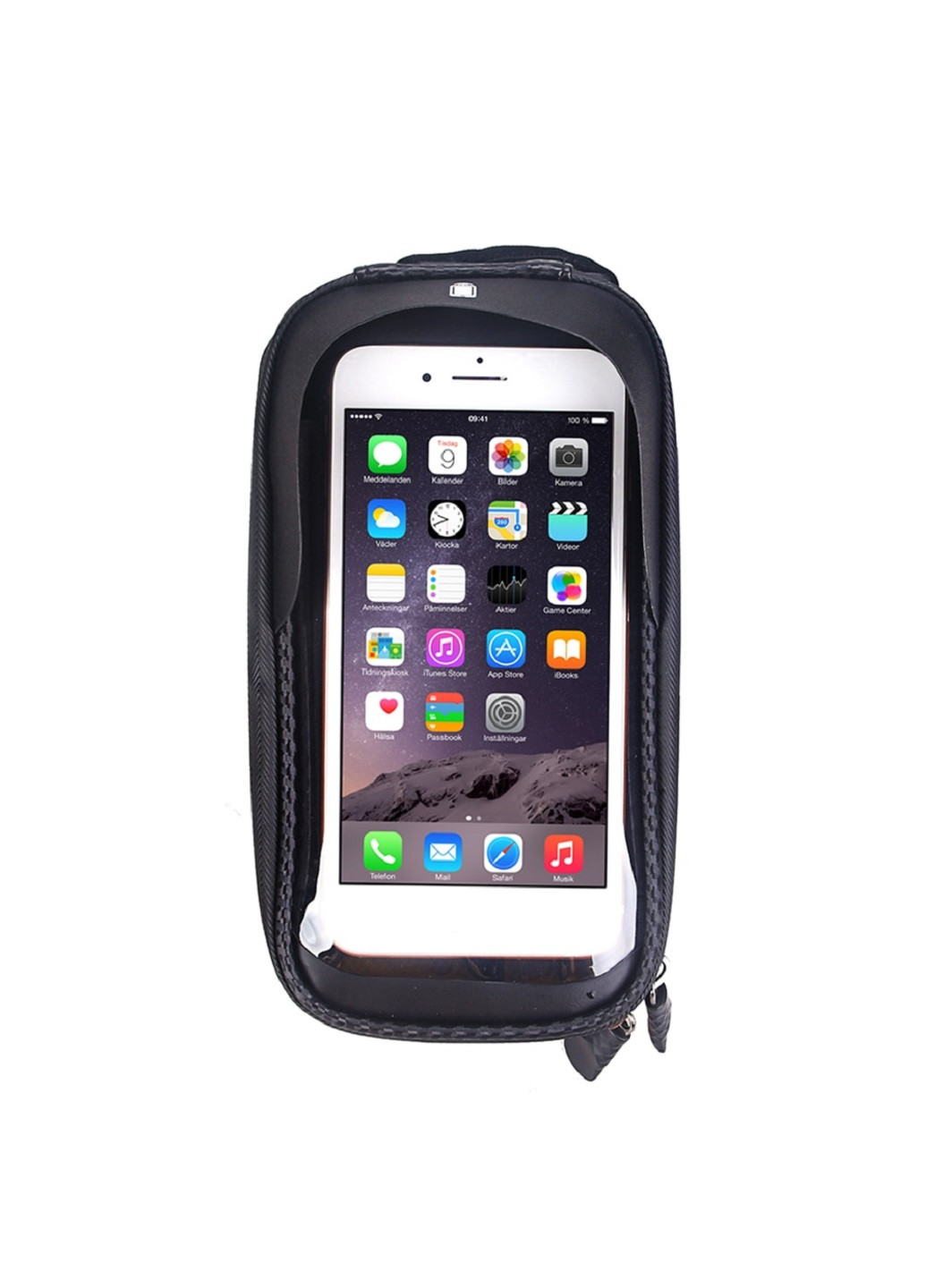 Велосумка тримач сумка на раму велосипеда на блискавці водонепроникна з відділом для смартфона (37252-Нов) Unbranded (253066409)