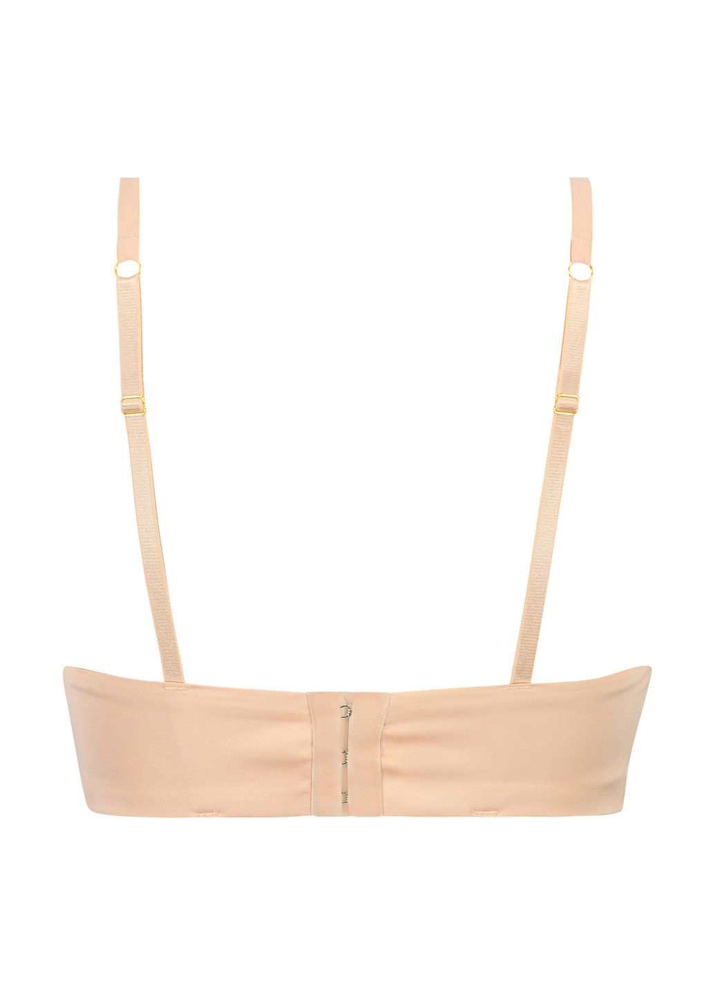 Бежевый бюстгальтер Hunkemoller без косточек полиэстер