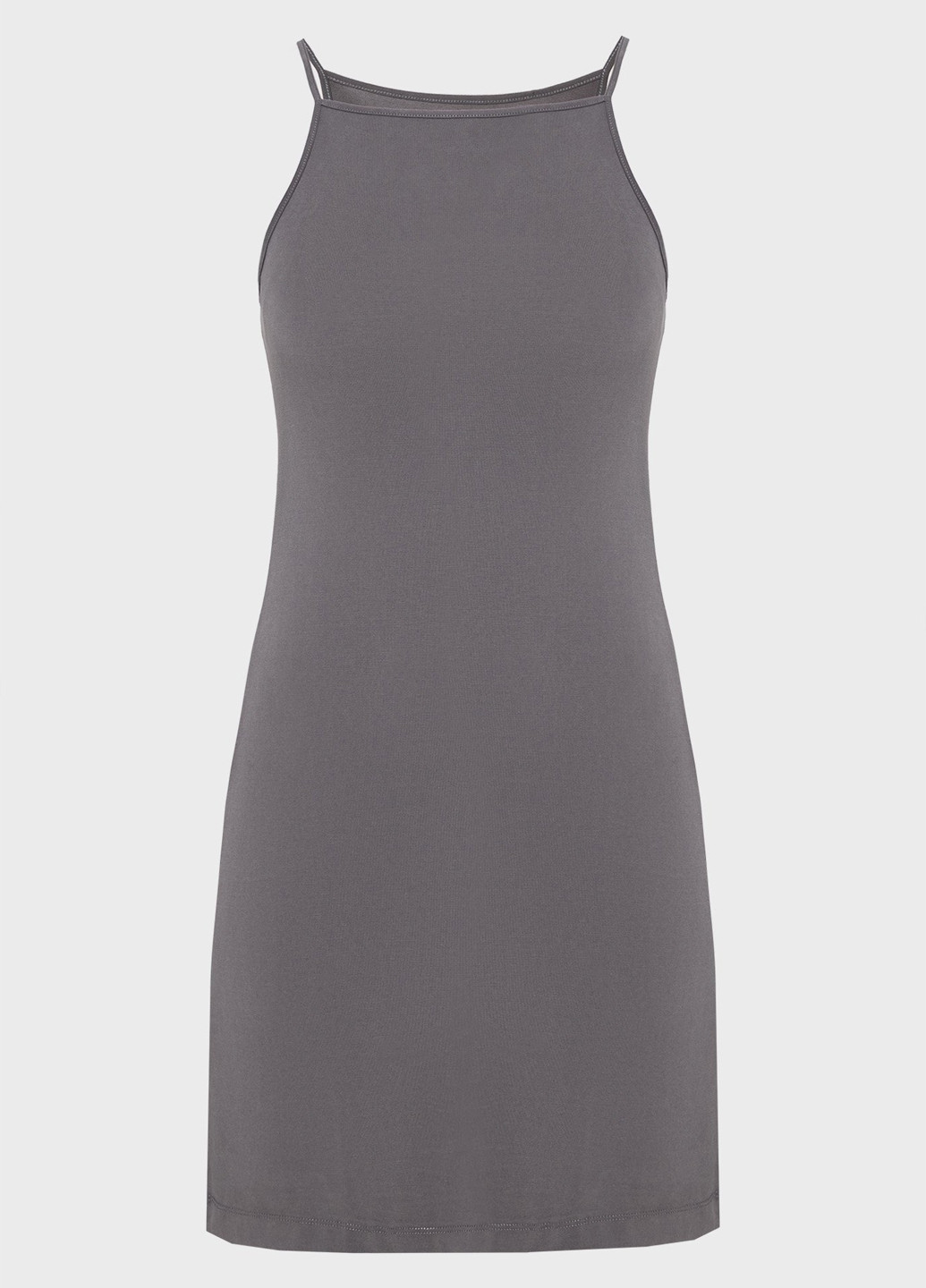 Сіра кежуал сукня а-силует, сукня-майка PRPY однотонна