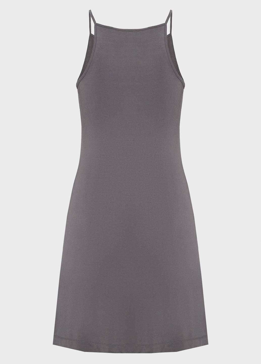 Сіра кежуал сукня а-силует, сукня-майка PRPY однотонна