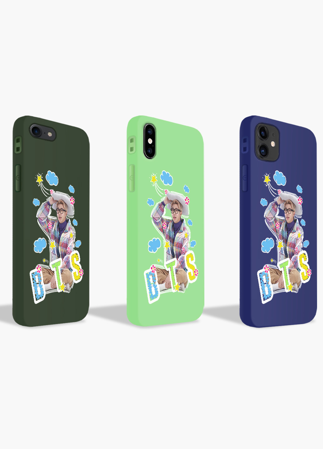 Чохол силіконовий Apple Iphone Xs БТС (BTS) (8938-1066) MobiPrint (219356699)