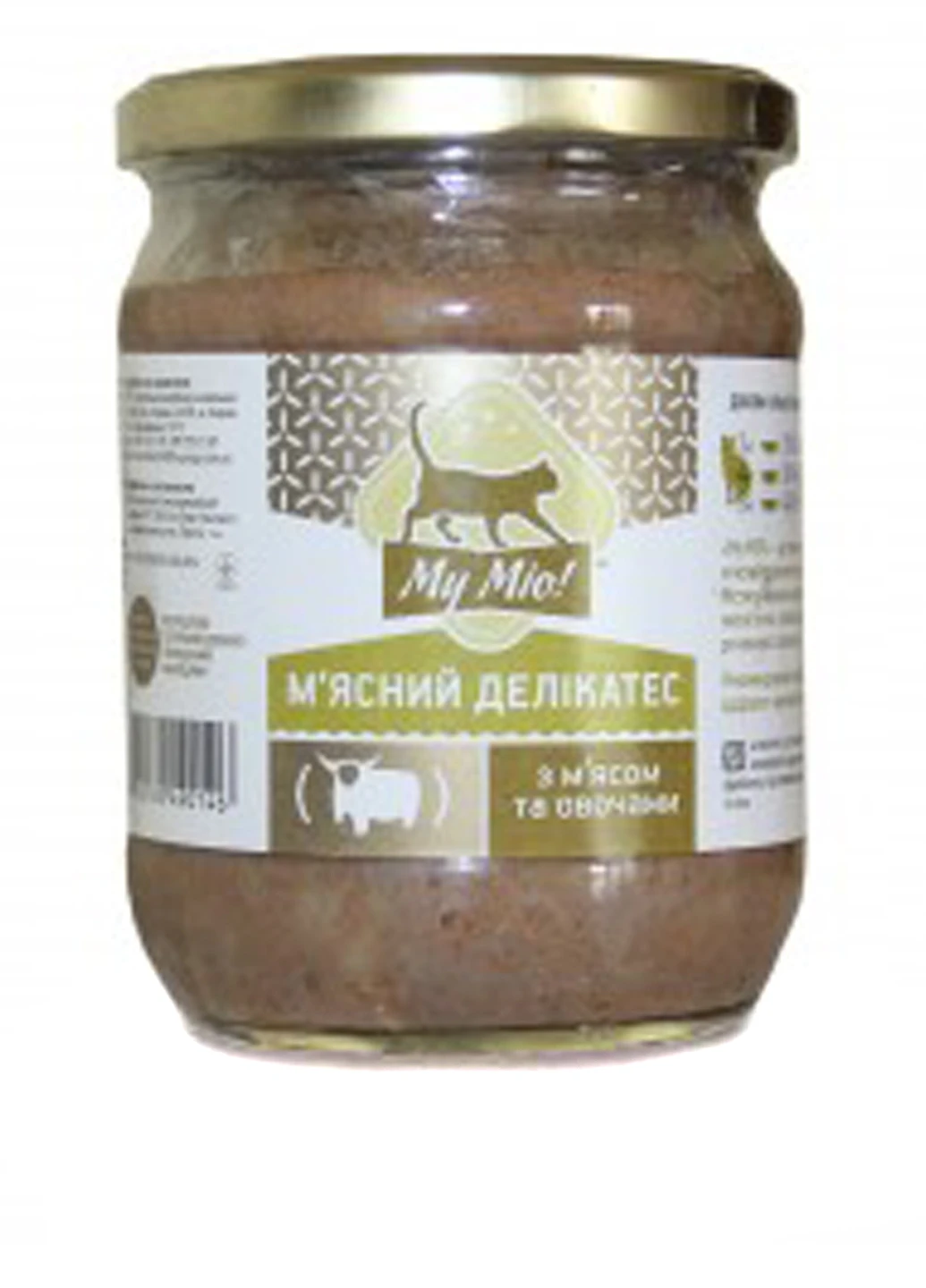 Мясные деликатесы для кошек (мясо, овощи), 500 г My Mio (17033890)
