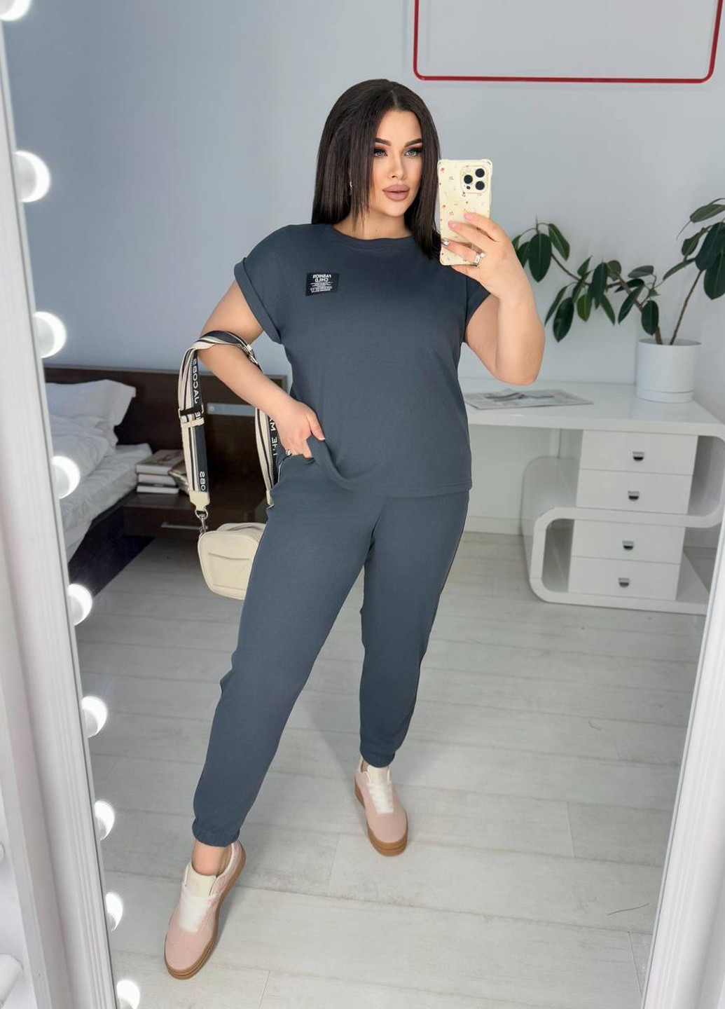 Костюм (футболка, брюки) Fashion (337094369)