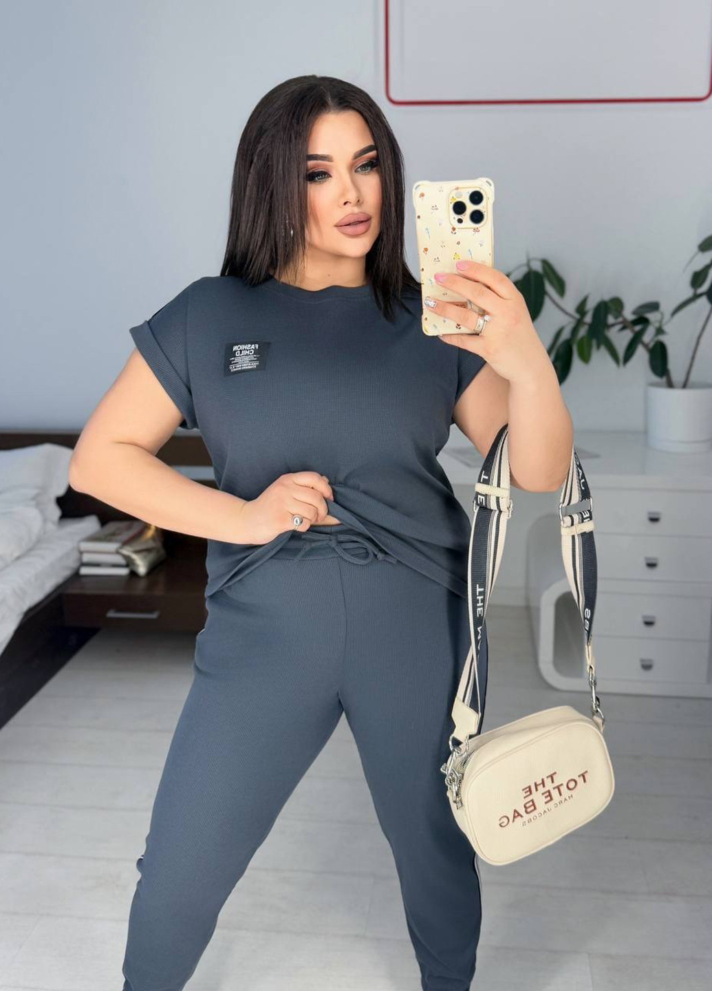 Костюм (футболка, брюки) Fashion (337094369)