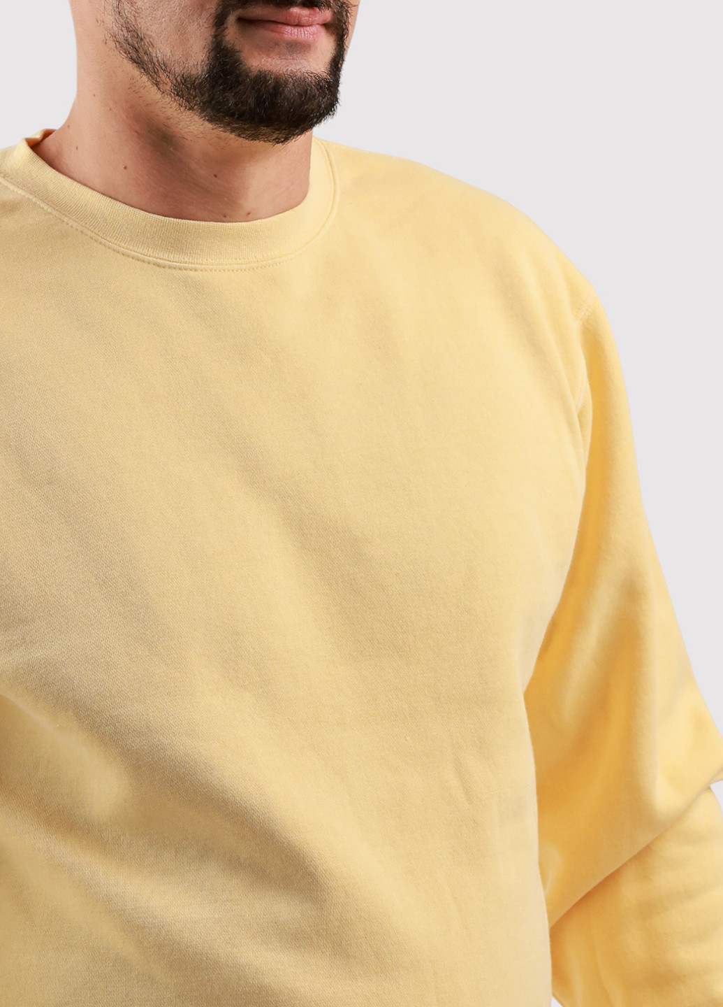 Жовтий світшот Yesterdays однотонний без декору (361422184)