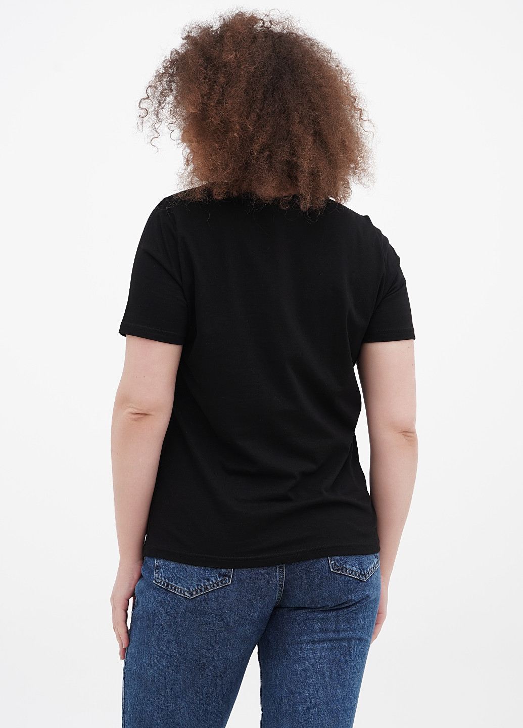 Черная летняя футболка Minus