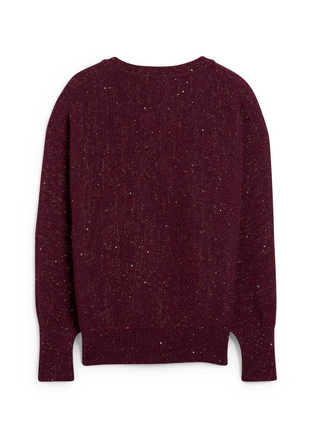 Бордовый демисезонный пуловер пуловер C&A